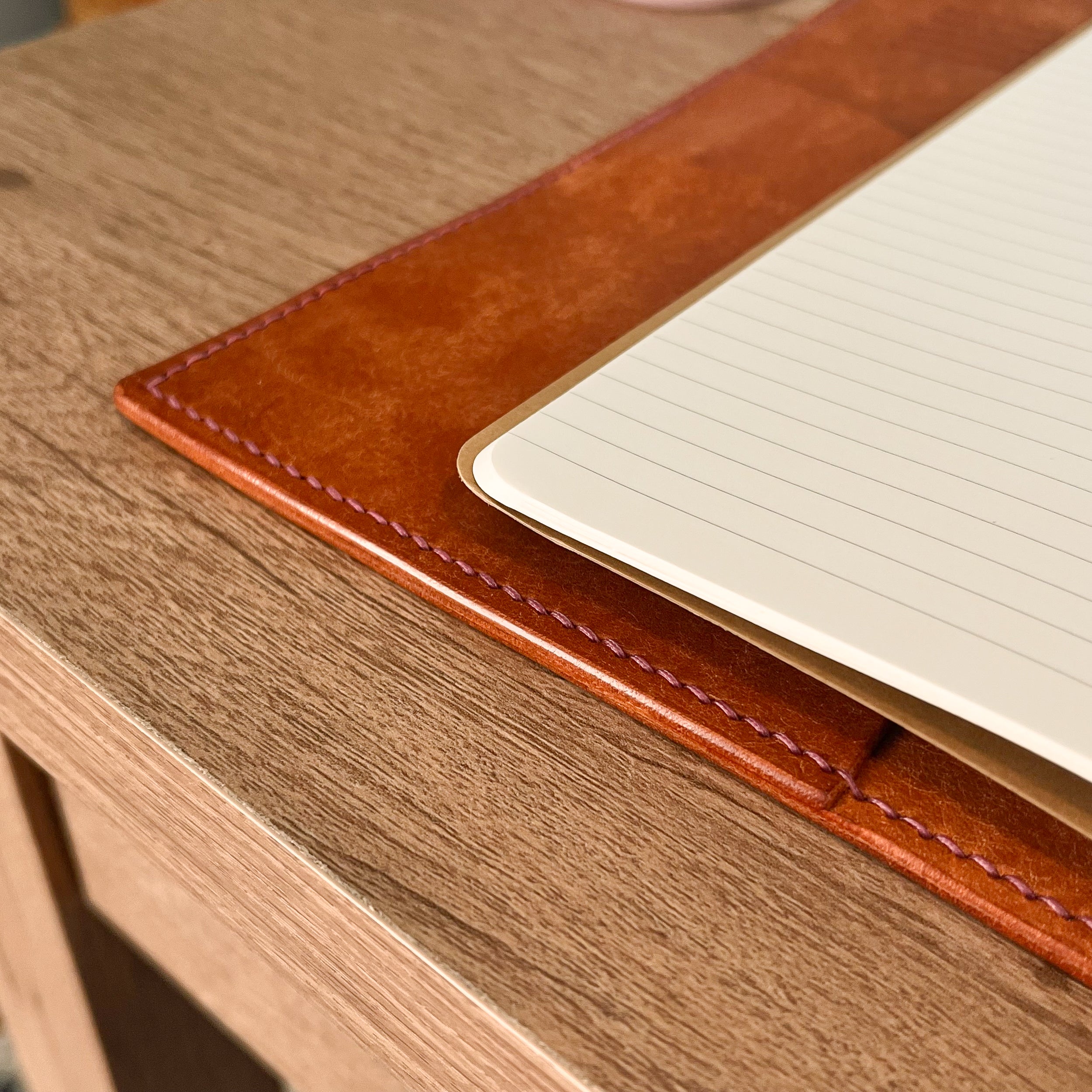 A5 Leather Notebook Cover – Handmade Pueblo Leather (Moleskine Compatible, Made to Order)