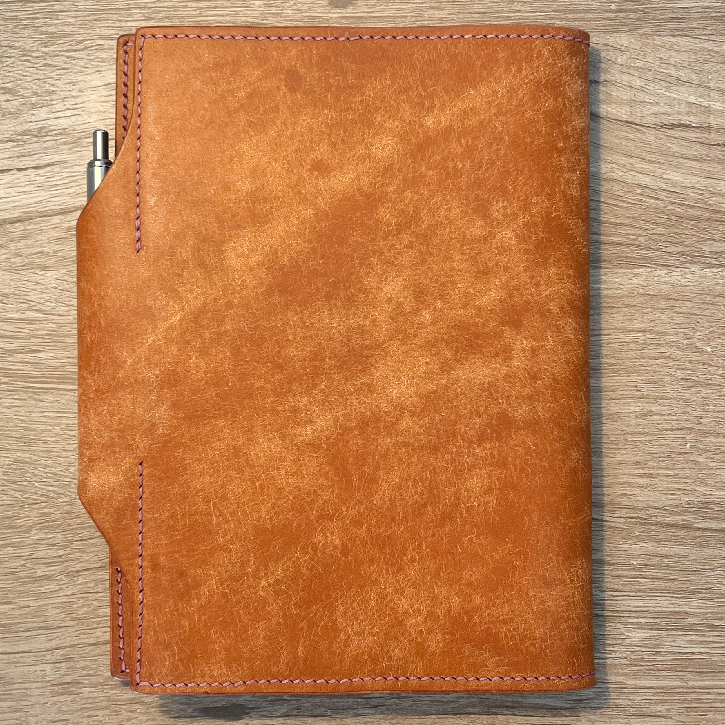 A5 Leather Notebook Cover – Handmade Pueblo Leather (Moleskine Compatible, Made to Order)