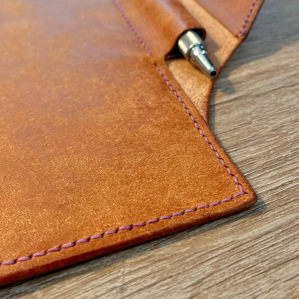 A5 Leather Notebook Cover – Handmade Pueblo Leather (Moleskine Compatible, Made to Order)