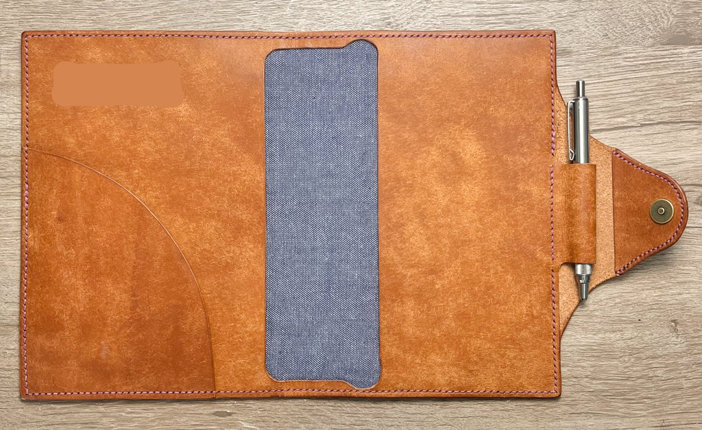 A5 Leather Notebook Cover – Handmade Pueblo Leather (Moleskine Compatible, Made to Order)